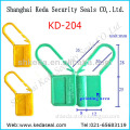 Easy lock Plastic airline padlock seal, padlock security for money bags KD-204